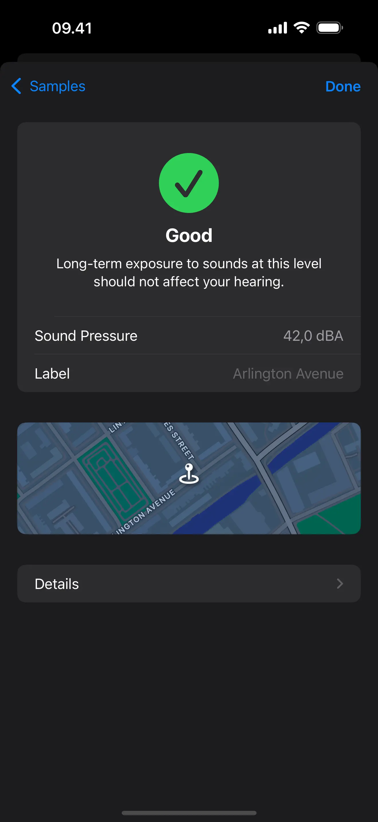 What Noise App - Screen 02